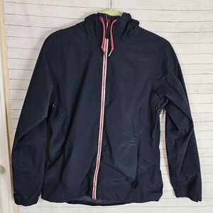 HELLY HANSEN WATER REPELLENT NAVY JACKET, SZ MEDIUM